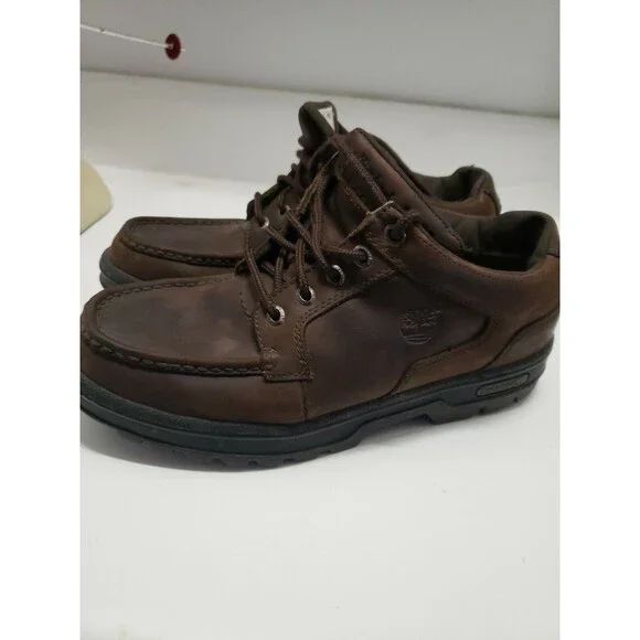 Timberland men's low Heston waterproof bootsLeather65065 Mens 8
